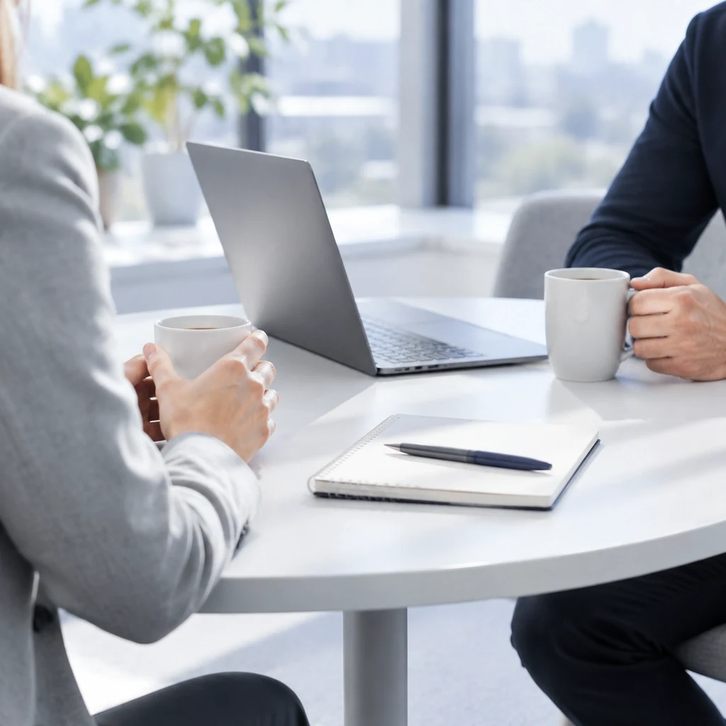 Consultation at a round table
